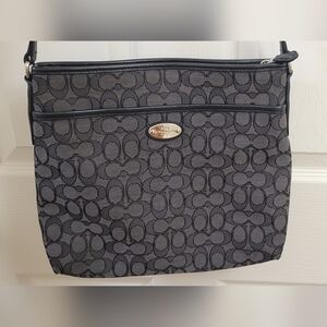 Authentic Black Coach Crossbody Purse